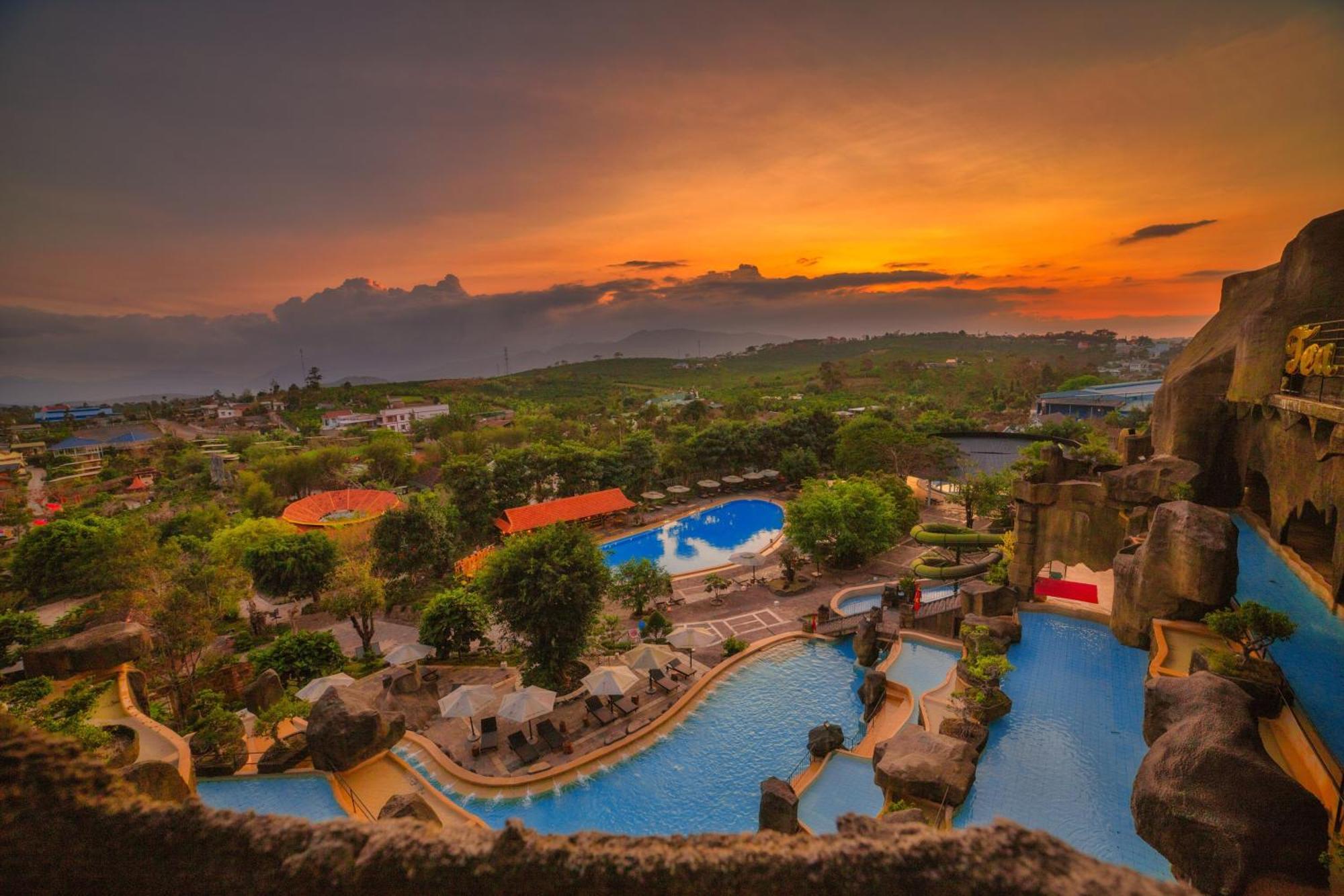 Tea Resort Bảo Lộc Esterno foto