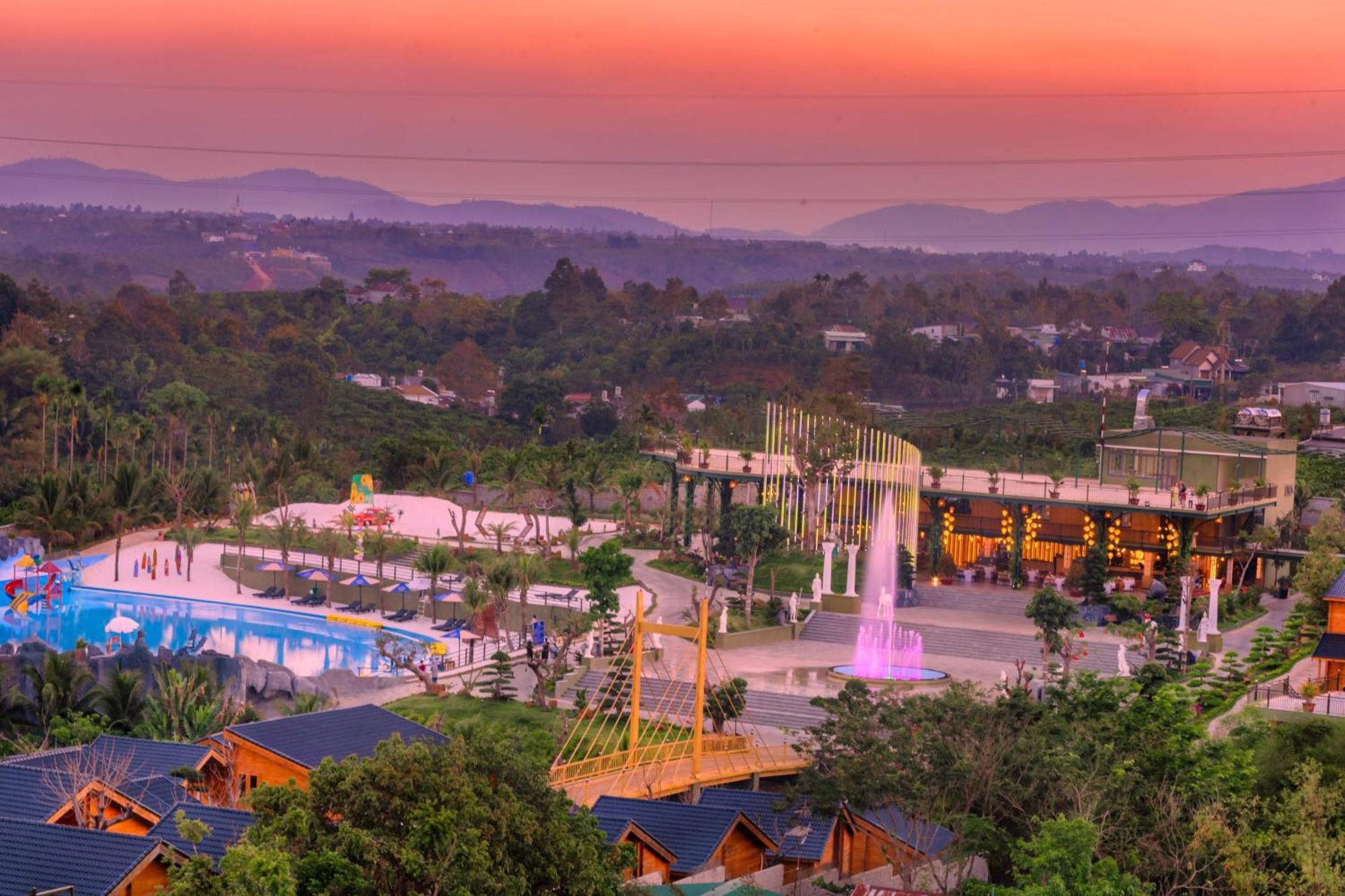 Tea Resort Bảo Lộc Esterno foto